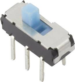 TRU COMPONENTS 1386940 YSS-1210 Slide switch 6 V DC 0.3 A 2 x Off/On
