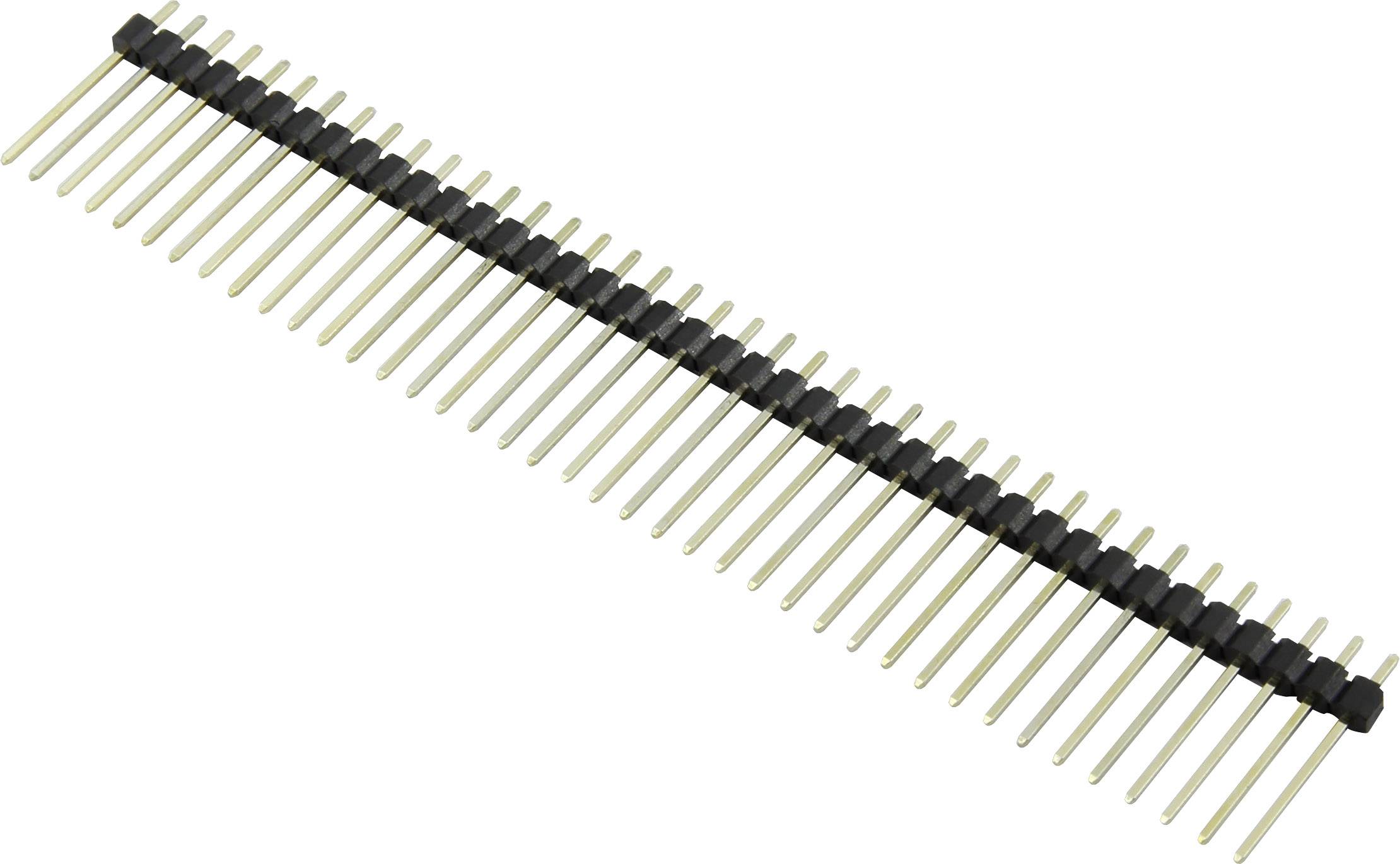 Connfly Pin strip (standard) No. of rows: 1 Pins per row: 40 DS1021-1*40SF1-5