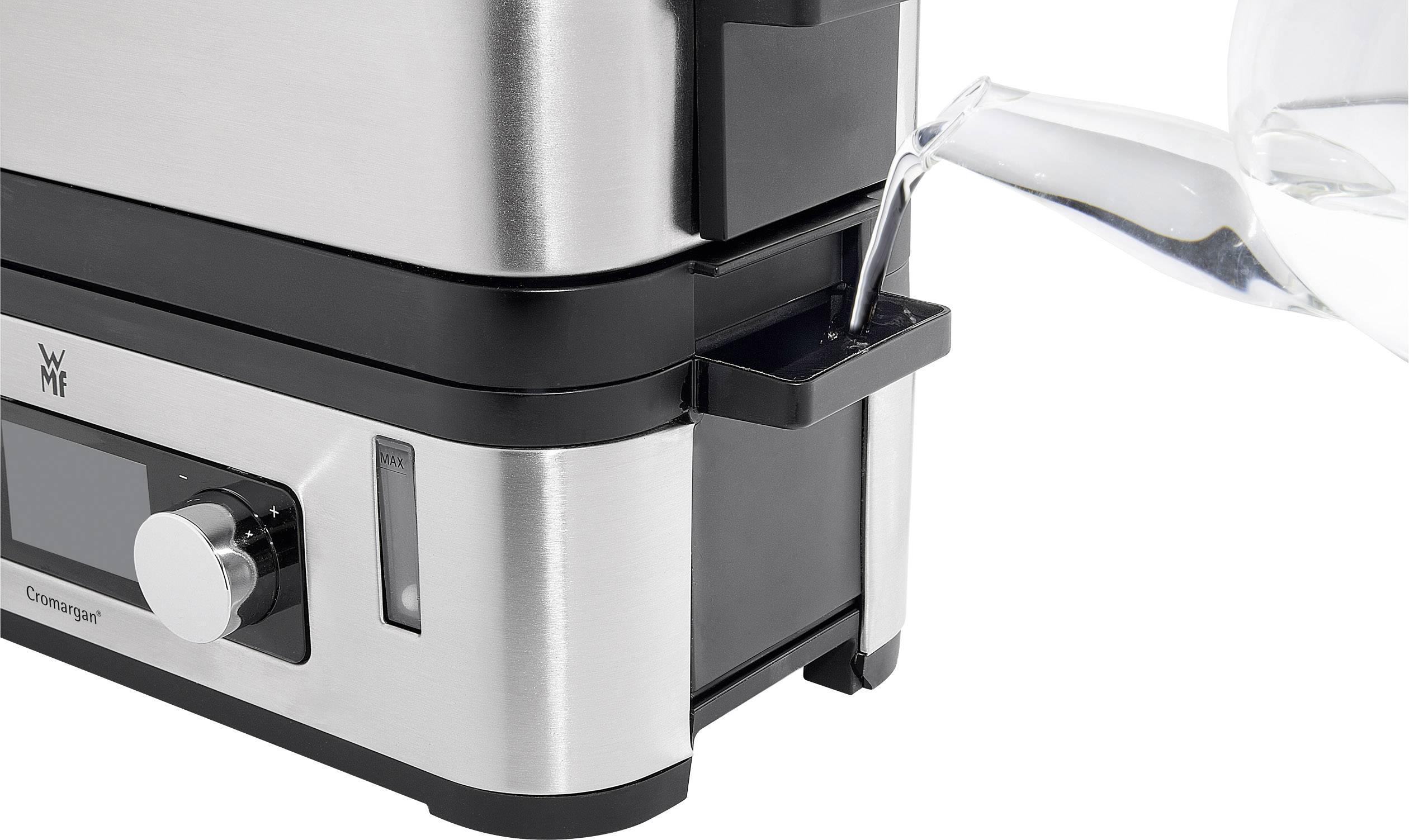 WMF Vitalis E Steam cooker with glass cover Steel