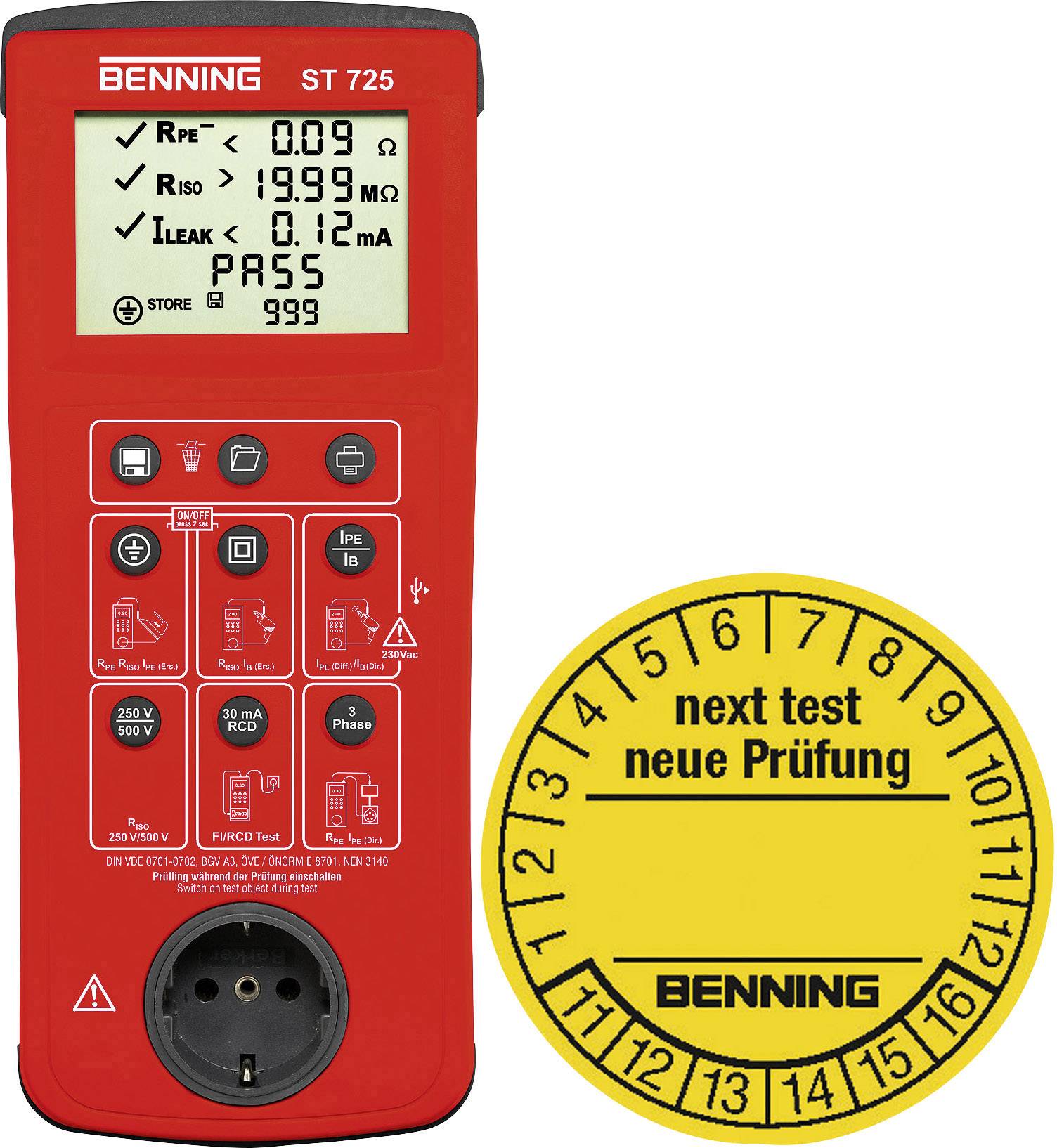 Benning 050316 Equipment tester set