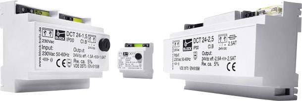 BLOCK DCT 12-0,5 Unregulated DC power supply 12 V DC 0.50 A 6 W No. of outputs:1 x Content 1 pc(s)