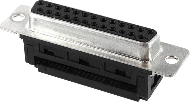 econ connect BU25SK/FGOZ D-SUB receptacles 90 ° Number of pins: 25 Cut & Clip