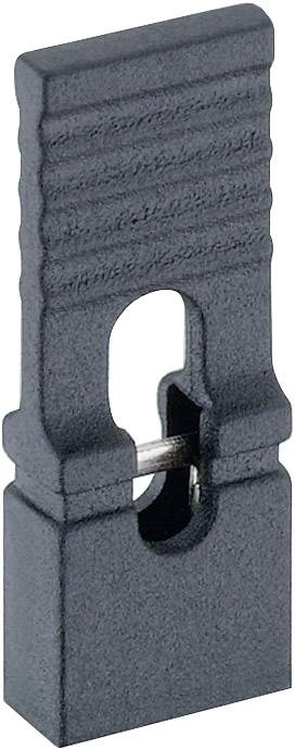 Lumberg 4143 01 schwarz Shorting jumper Contact spacing: 2.54 mm Pins per row:2 Content