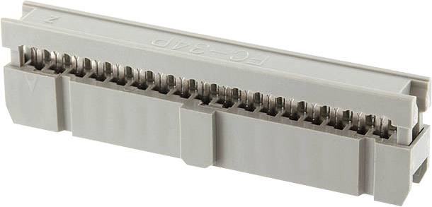econ connect PV26GROZ Pin connector Contact spacing: 2.54 mm Total number of pins: 26 No. of rows: 2 Tray