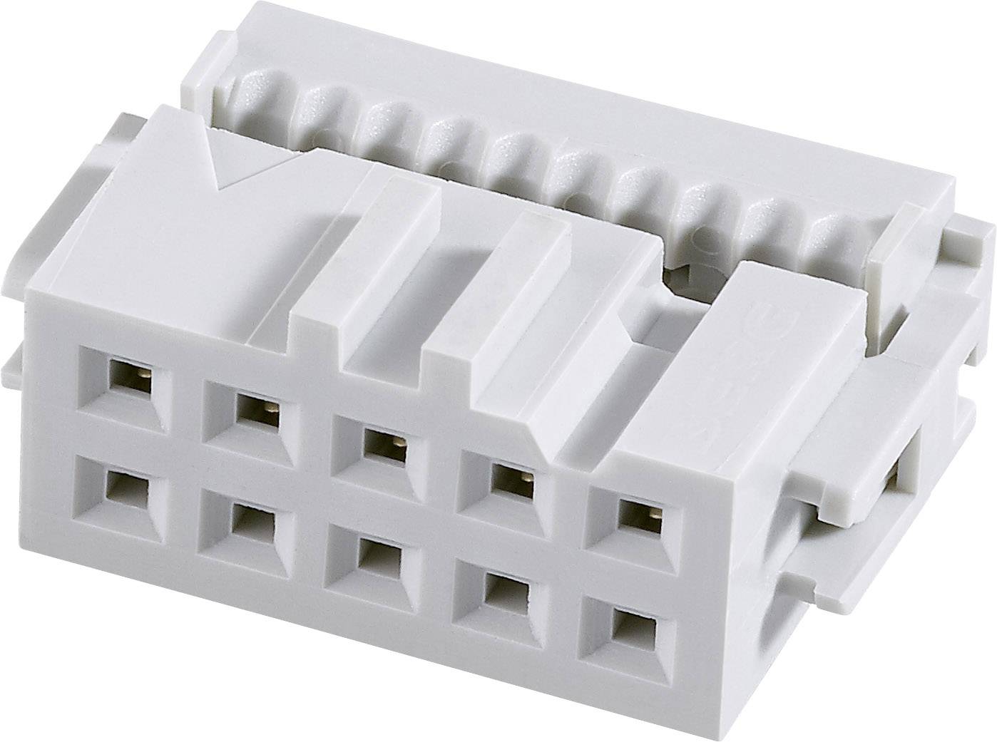 FCI 71600-110LF Pin connector Contact spacing: 2.54 mm Total number of pins: 10 No. of rows: 2