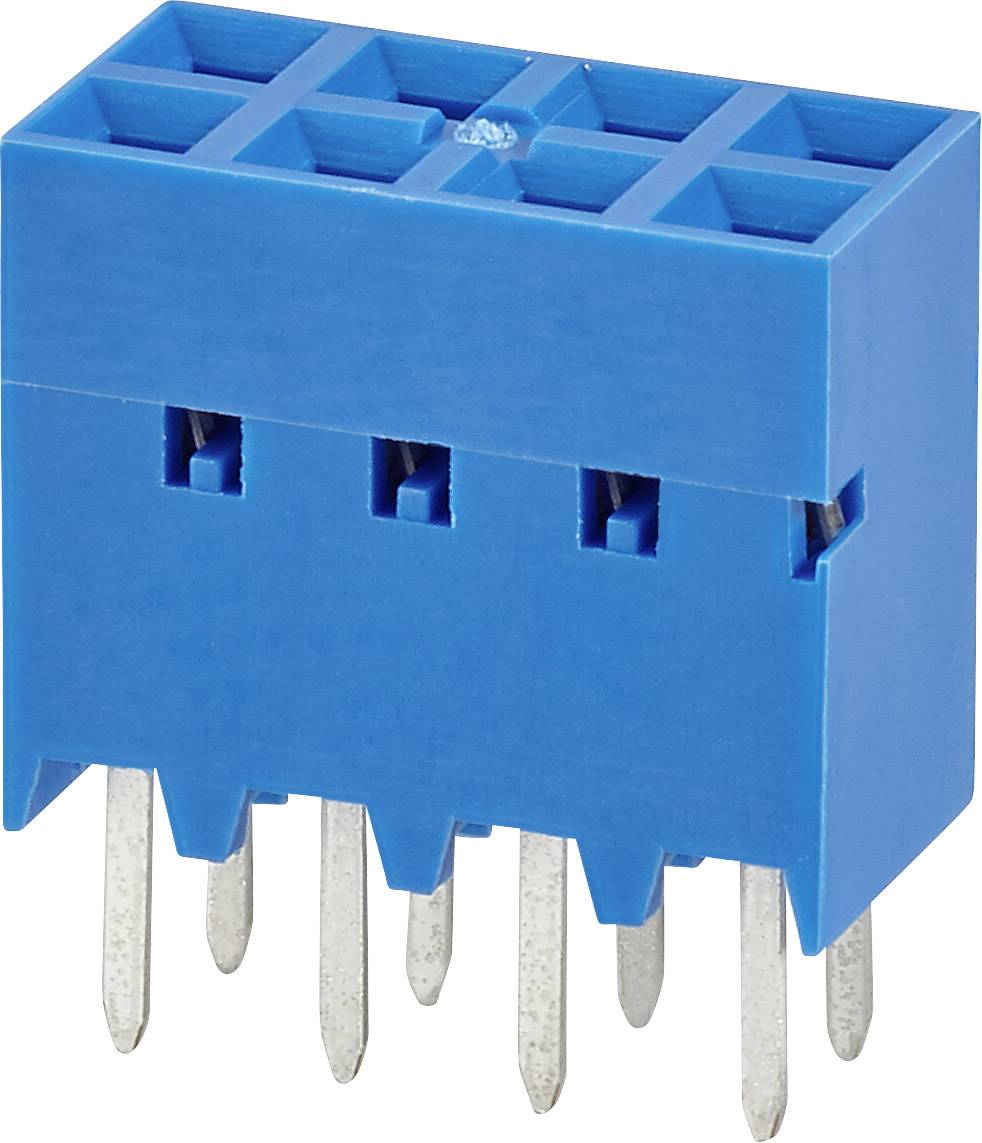 FCI SIL socket (standard) No. of rows: 2 Pins per row: 4 87606-304LF