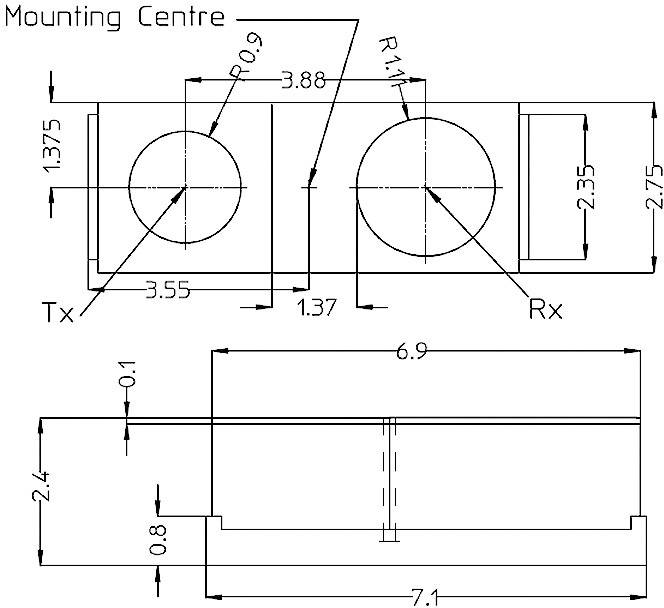 Broadcom HSDL-9100-021 Object Sensors