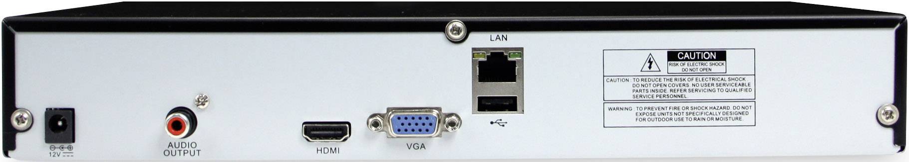 4-channel Network video recorder Digitus DN-16150_1 Plug-N-View