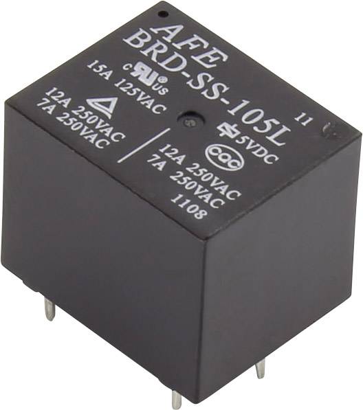 AFE BRD-SS-124L PCB relay 24 V DC 15 A 1 change-over