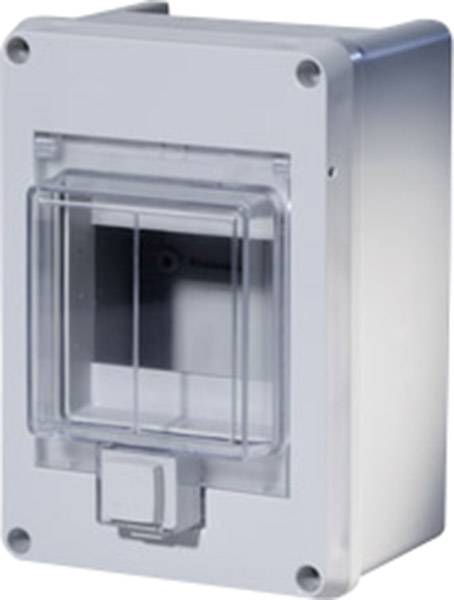 F-Tronic 7240050 KV04WDKE Switchboard cabinet Surface-mount No. of partitions = 4 No. of rows = 1 Content 1 pc(s)