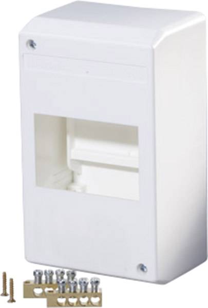 F-Tronic 7260013 KV04K Switchboard cabinet Surface-mount No. of partitions = 4 No. of rows = 1 Content 1 pc(s)