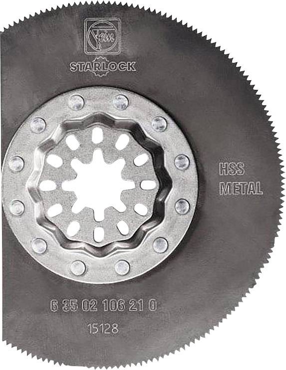 Metal circular saw blade, brand 'Starlock', suitable for metalworking, with serrated edge and distinctive mounting holes.