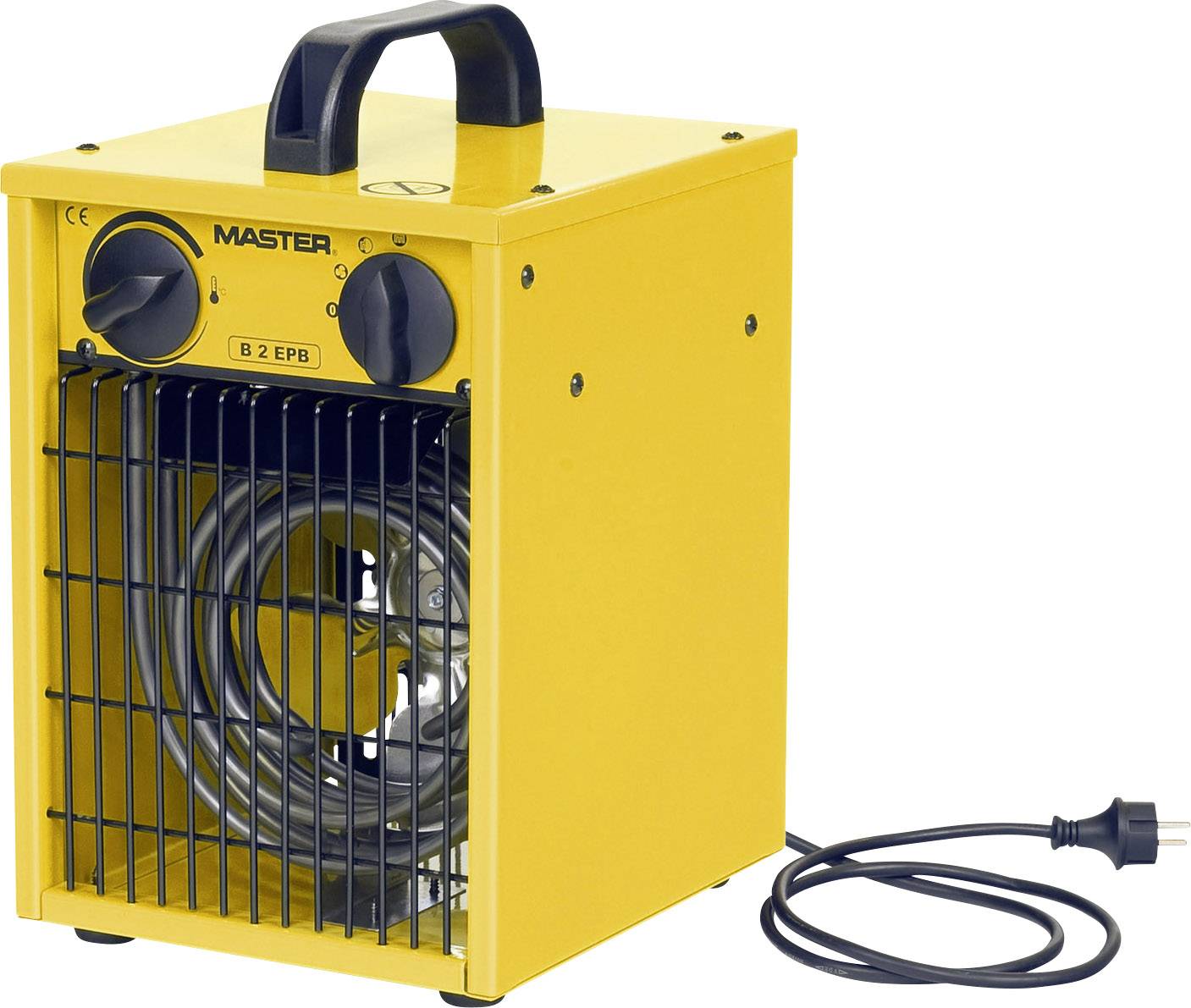 Master Klimatechnik B-2IT Industrial heater 1000 W, 2000 W Yellow, Black