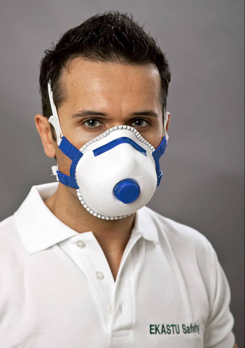 Ekastu Mandil Soft V 412 084 Valved dust mask FFP2 5 pc(s)