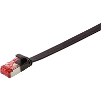 LogiLink CF2023S RJ45 Network cable, patch cable CAT 6 U/FTP 0.50 m Black gold plated connectors LogiLink CF2023S RJ45 Network cable, patch cable CAT 6 U/FTP 0.50 m Black gold plated connectors