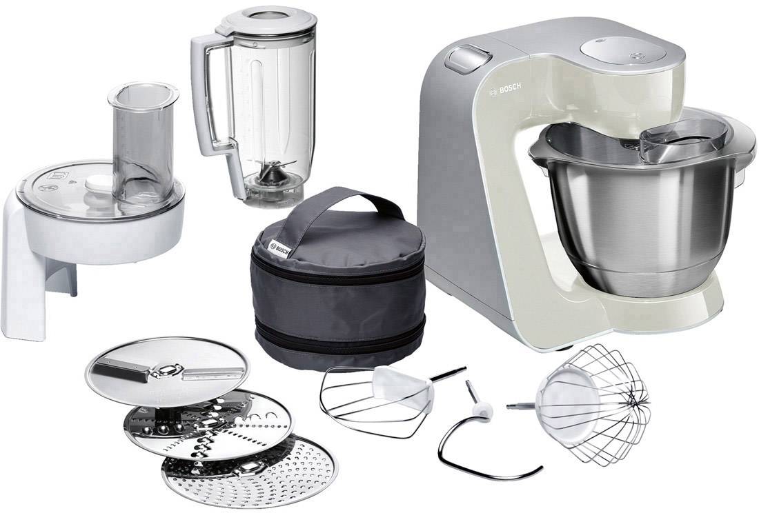 Bosch MUM58L20 Food processor 1000 W Grey, Silver