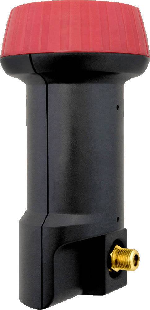 MegaSat Diavolo Single LNB No. of participants: 1 LNB feed size: 40 mm gold-plated terminals, weatherproof Black, Red