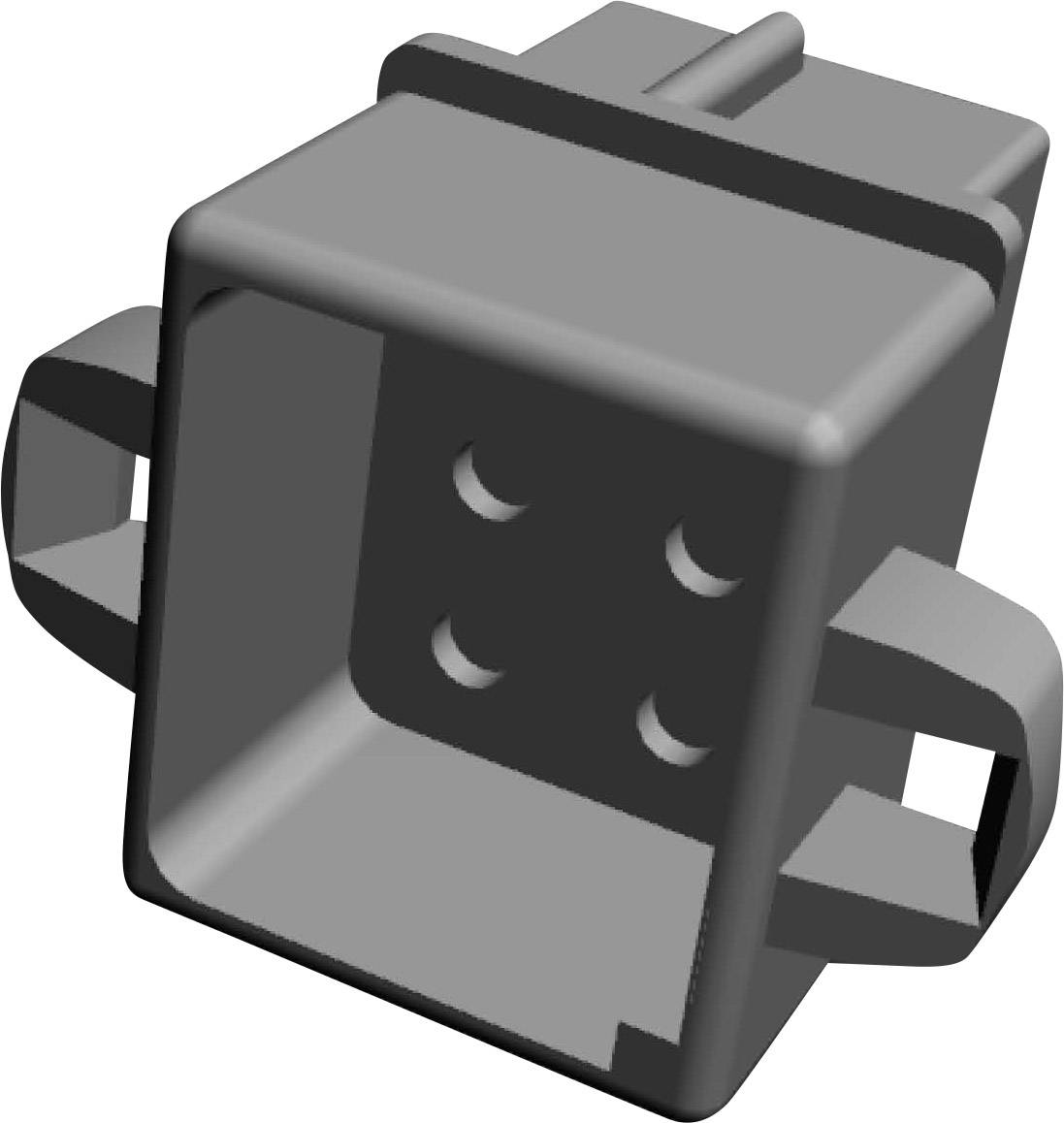 TE Connectivity Socket enclosure - cable MATE-N-LOK Total number of pins 6 Contact spacing: 5.08 mm 1-480276-0