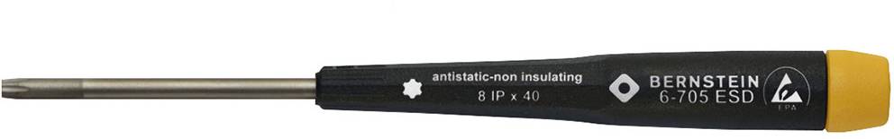 Bernstein ESD Torx screwdriver Size (screwdriver) 8 IP Blade length: 40 mm