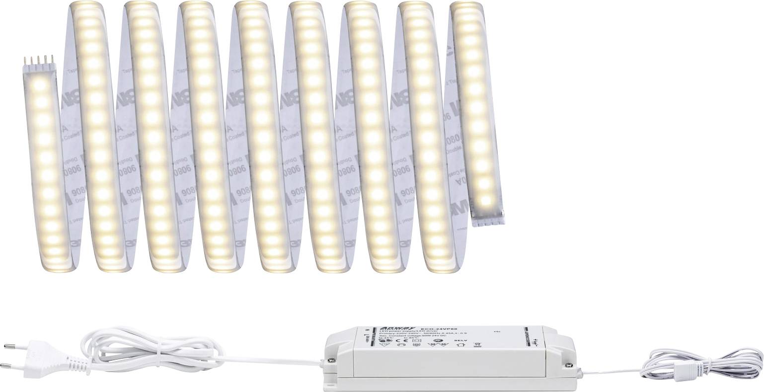Paulmann MaxLED 1000 70670 LED strip basic set + plug 24 V 3 m Warm white 1 pc(s)
