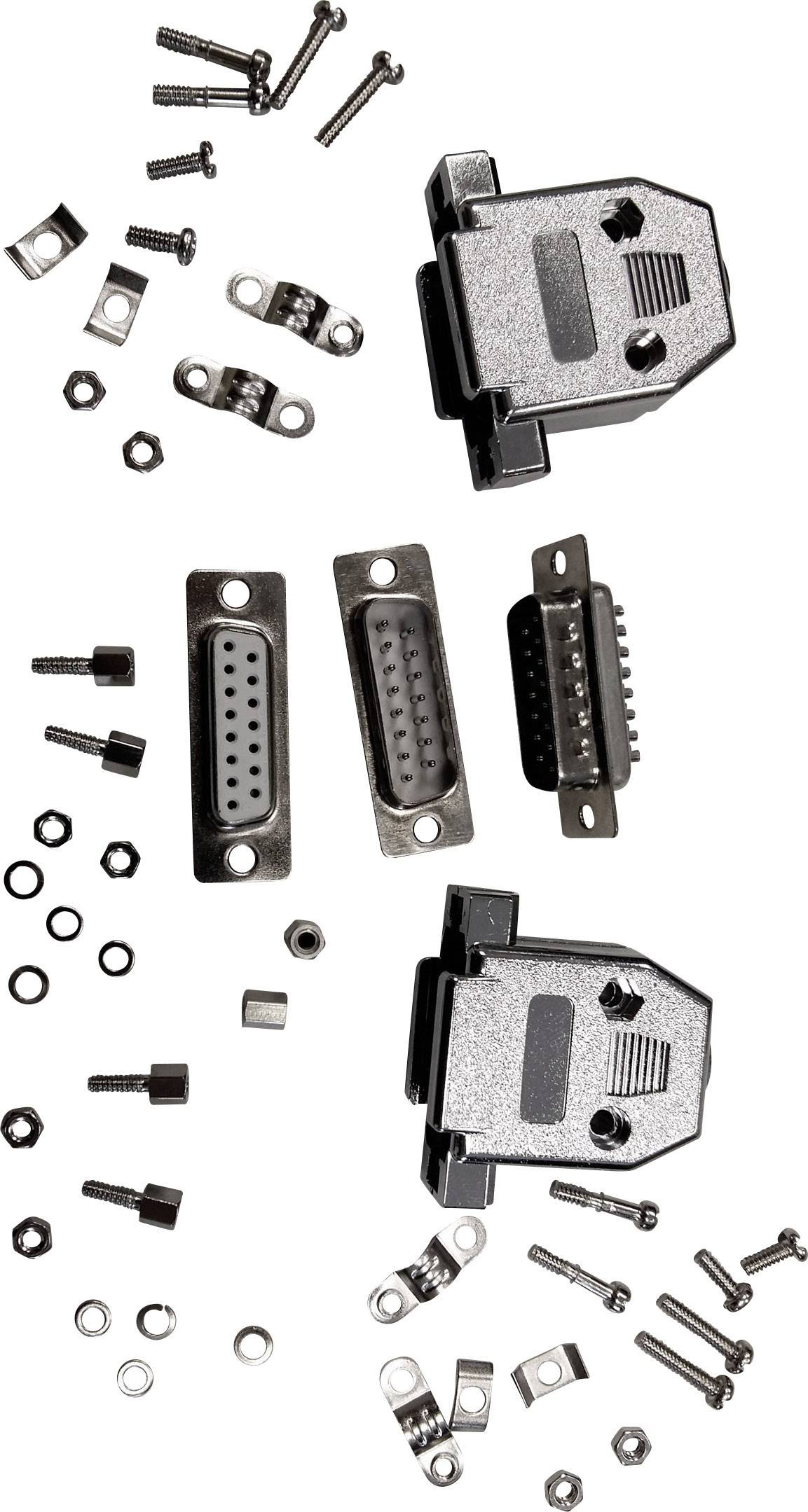 BKL Electronic 10122000 D-SUB plug 180 ° Number of pins: 9 Soldering 1 Set