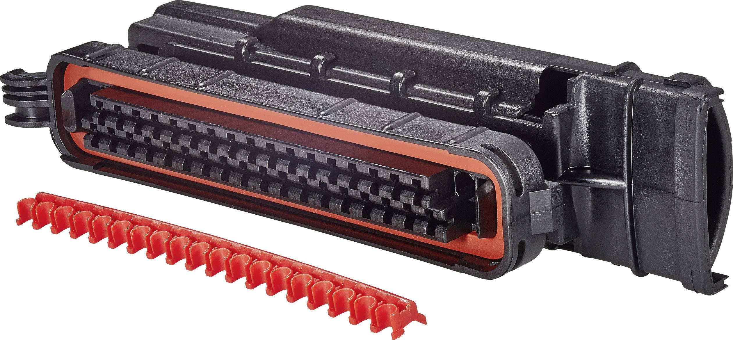 TE Connectivity Pin enclosure - cable J-P-T Total number of pins 35 Contact spacing: 5 mm 282195-2 1 pc(s)