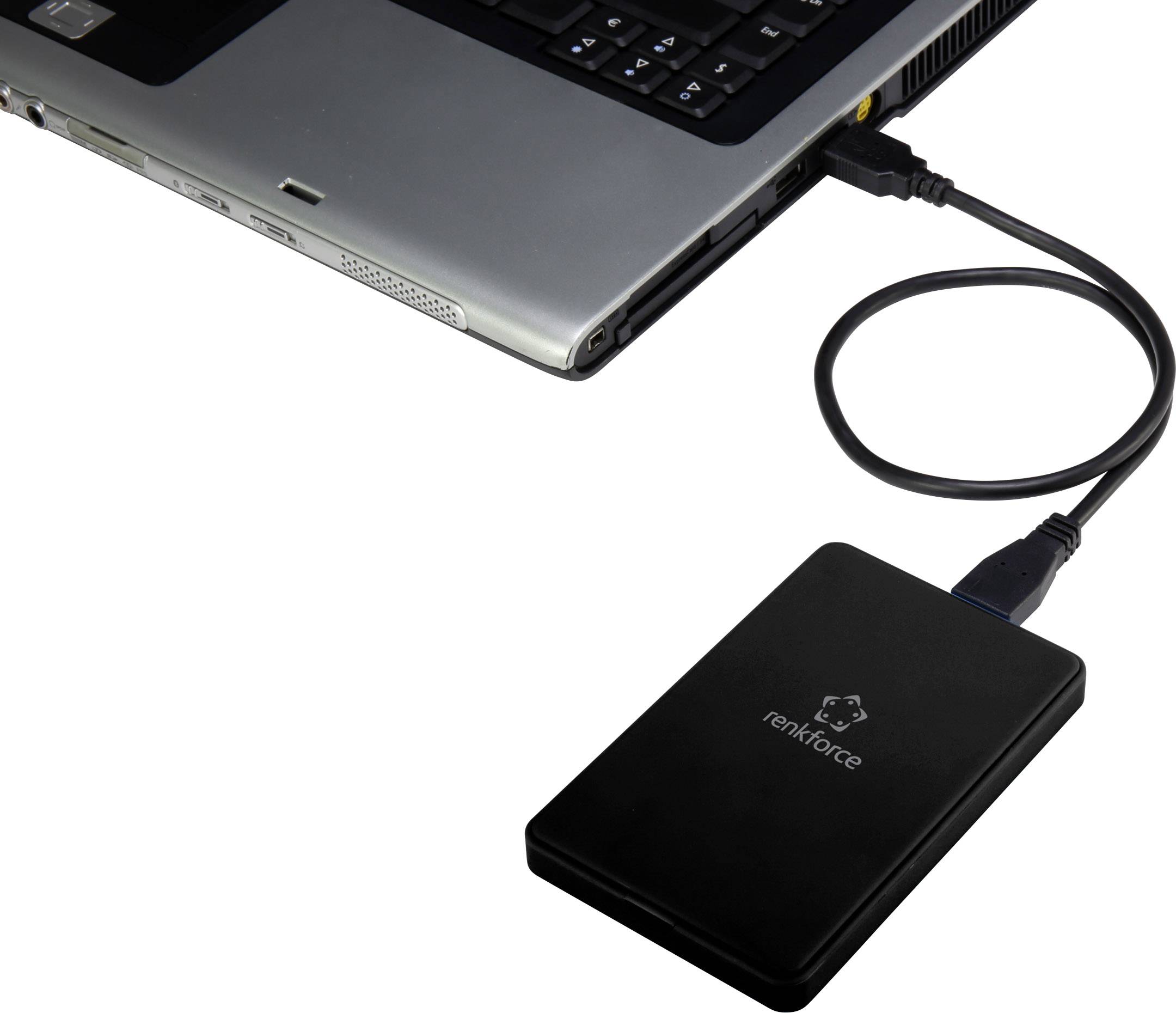 Renkforce RF-4505754 SATA HDD enclosure 2.5 inch USB A (USB 3.2 1st gen)