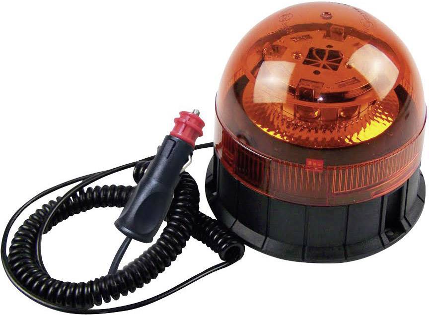 Berger & Schröter Emergency light 20209 12 V, 24 V via in-car outlet Suction cup, Screw mount, Magnetic fastening Orange
