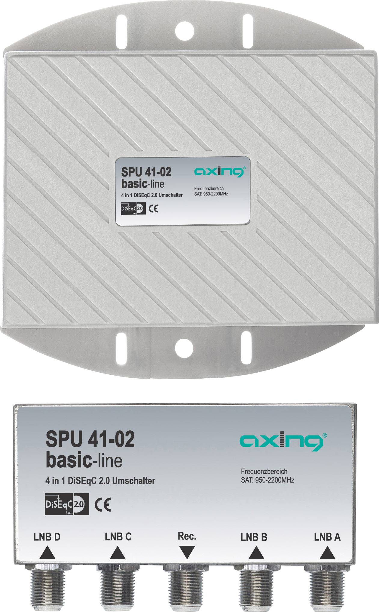 Axing SPU 41-02 DiSEqC switch 4 (4 SAT/0 terrestrial) 1