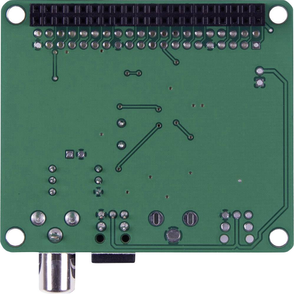 Raspberry Pi ® PCB sound card RB-hifi blackberry-DIGI + TR Raspberry Pi ® B+, Raspberry Pi ® 2 B, Raspberry Pi ® 3 B
