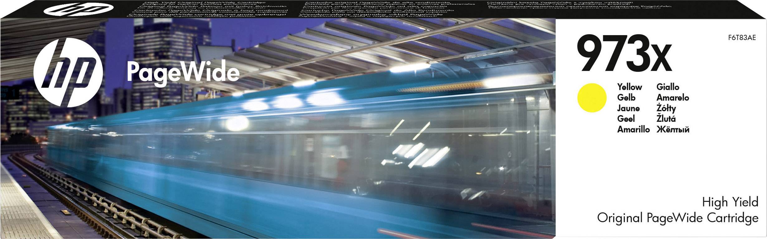 HP Ink cartridge 973X Original Yellow F6T83AE Ink