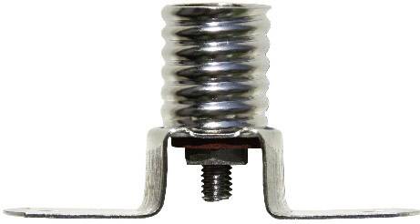 BELI-BECO 136 Bulb holder Socket (mini bulbs): E10 Connection: Screw terminal