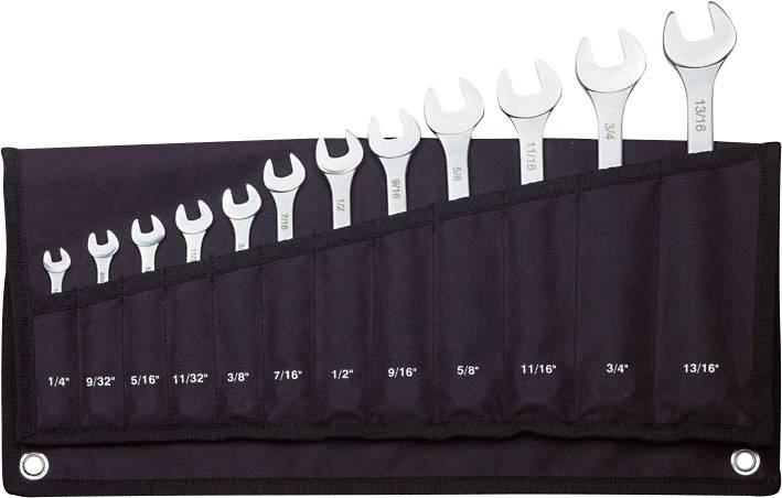 Proxxon Industrial 23816 SlimLine Crowfoot wrench set 12-piece Spanner size (inches) 1/2" - 13/16"