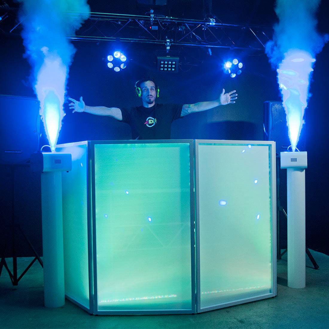 ADJ VF VOLCONO Smoke machine incl. cordless remote control