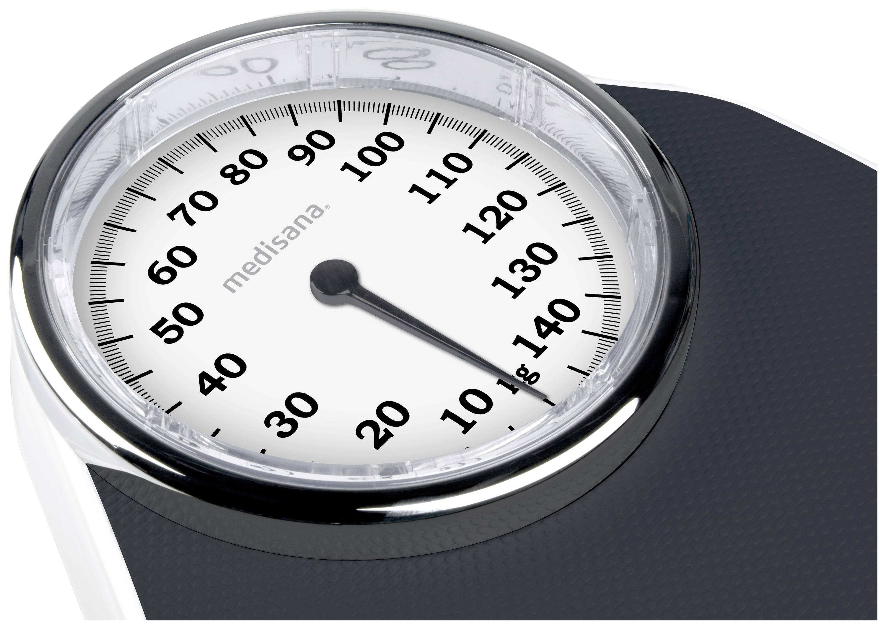 Medisana PSD Bathroom scales Analogue Weight range=150 kg Black, White