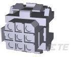 TE Connectivity Pin housing cable Metrimate Total number of pins 9 Contact spacing: 5 mm 207439-1