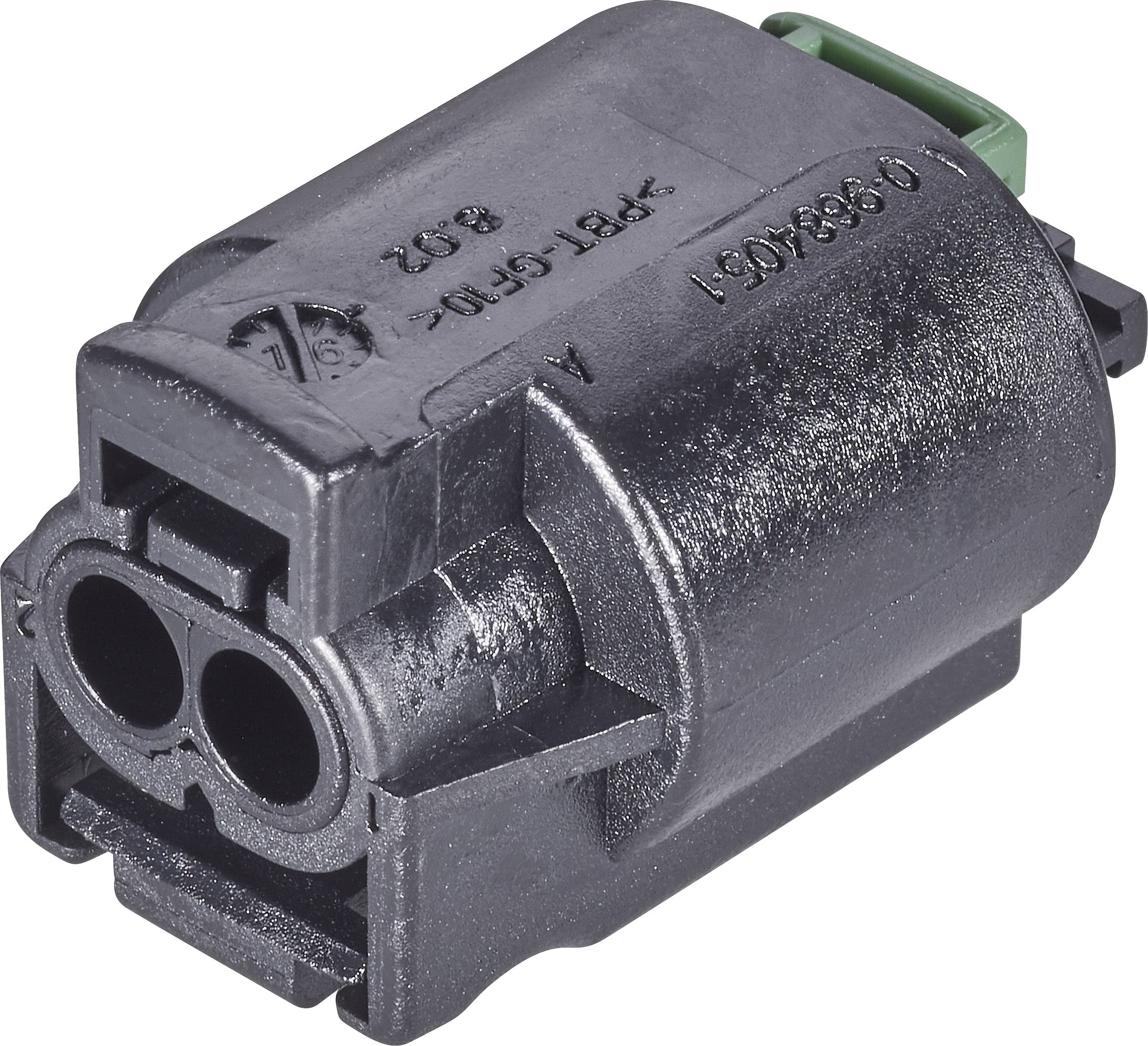 TE Connectivity Socket enclosure - cable AMP MQS Total number of pins 4 1-967640-1