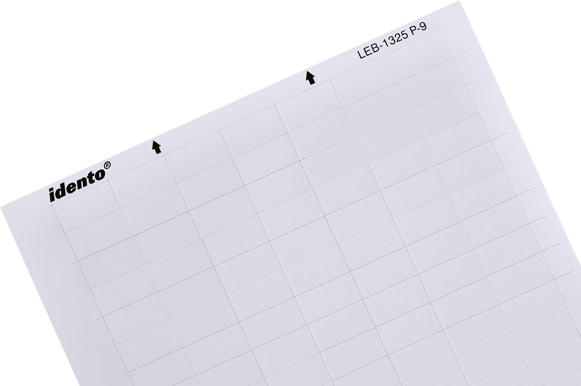 TE Connectivity 8-1768033-0 LEB-1325P-8A Cable identifier LEB 25.40 x 12.70 mm Label colour: Silver-grey No. of labels: 154