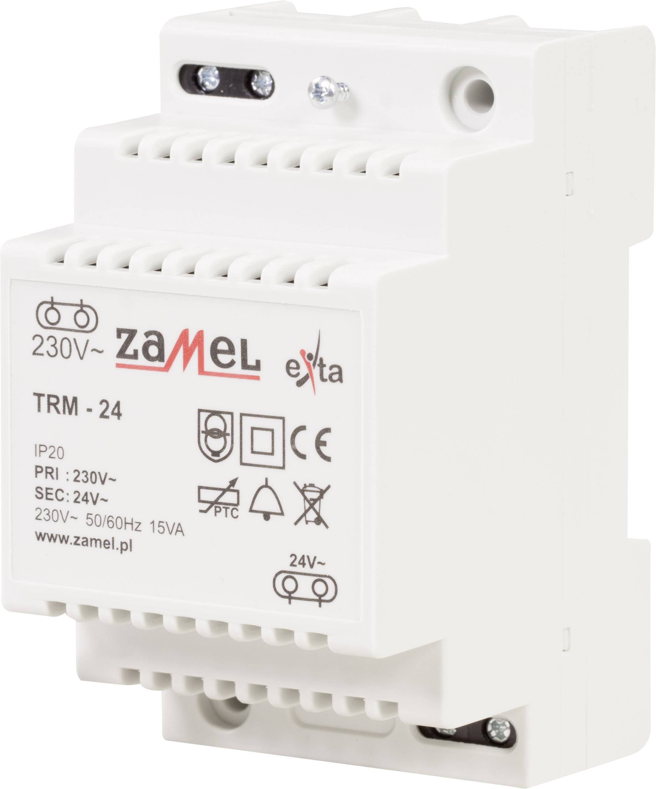 Zamel TRM-24 Bell transformer 24 V AC 0.63 A