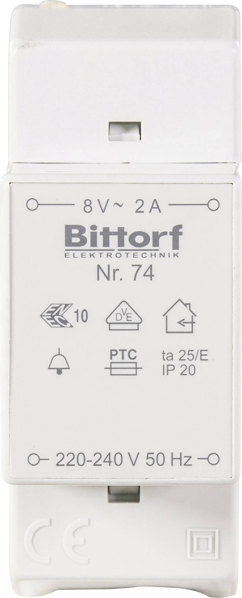 Bittorf 74 Bell transformer 8 V AC 2 A