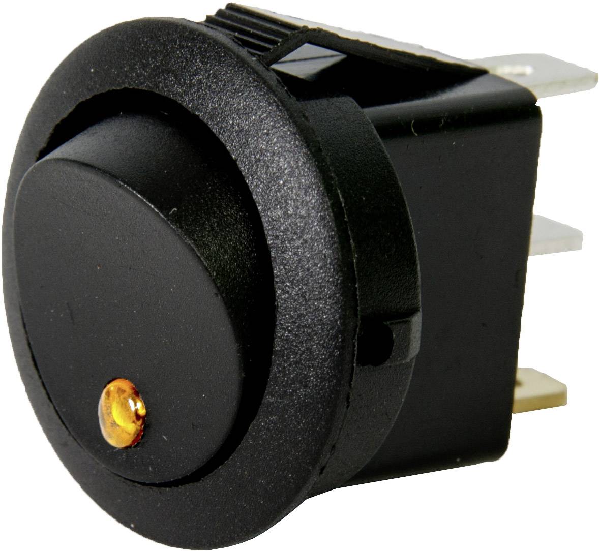 HP Autozubehör 28632 Car toggle switch 12 V 10 A 1 x Off/On latch 1 pc(s)