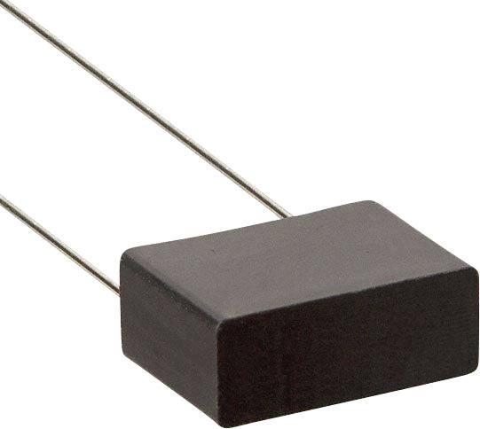 Panasonic ECW-FE2W105J Thin film capacitor Radial lead 1 µF 450 V DC 5 % 15 mm (L x W) 17.5 mm x 7 mm