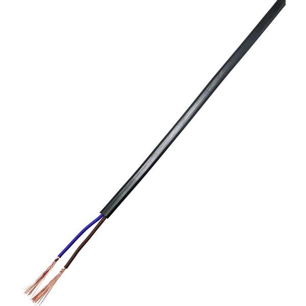 TRU COMPONENTS 93030c520 Connection cable 2 x 1 mm² Black 20 m TRU COMPONENTS 93030c520 Connection cable 2 x 1 mm² Black 20 m