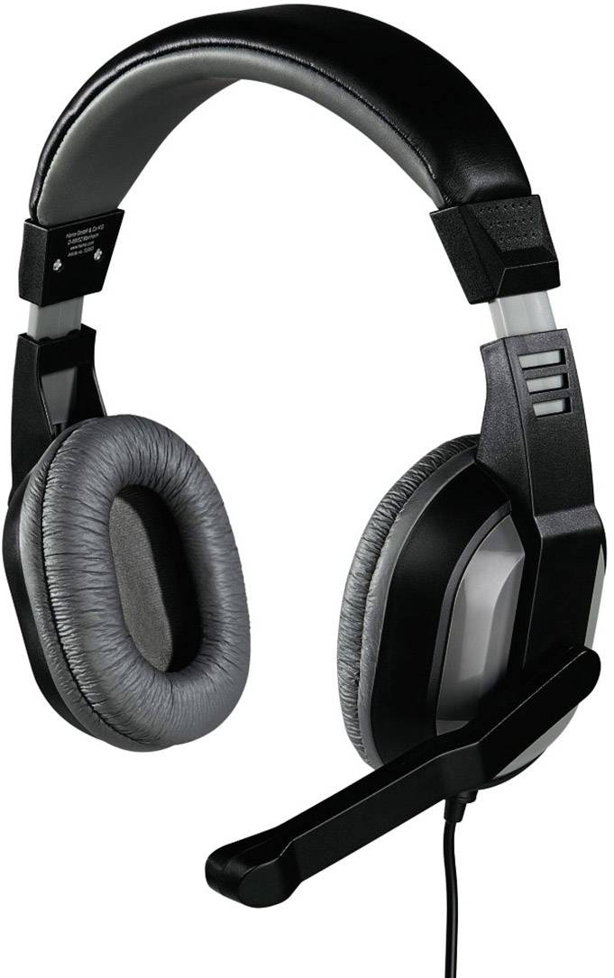 Hama OFFBEAT PC headset 3.5 mm jack Corded, Stereo Over-the-ear Black