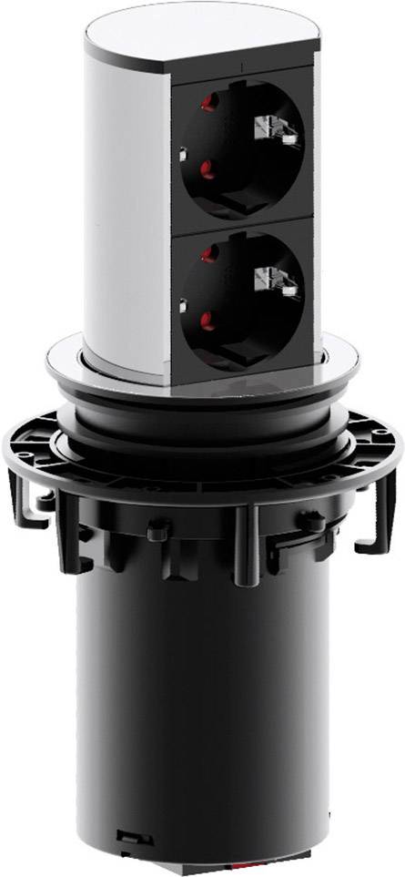 Bachmann 928.002 Socket tower 2x Silver, Black 1 pc(s)