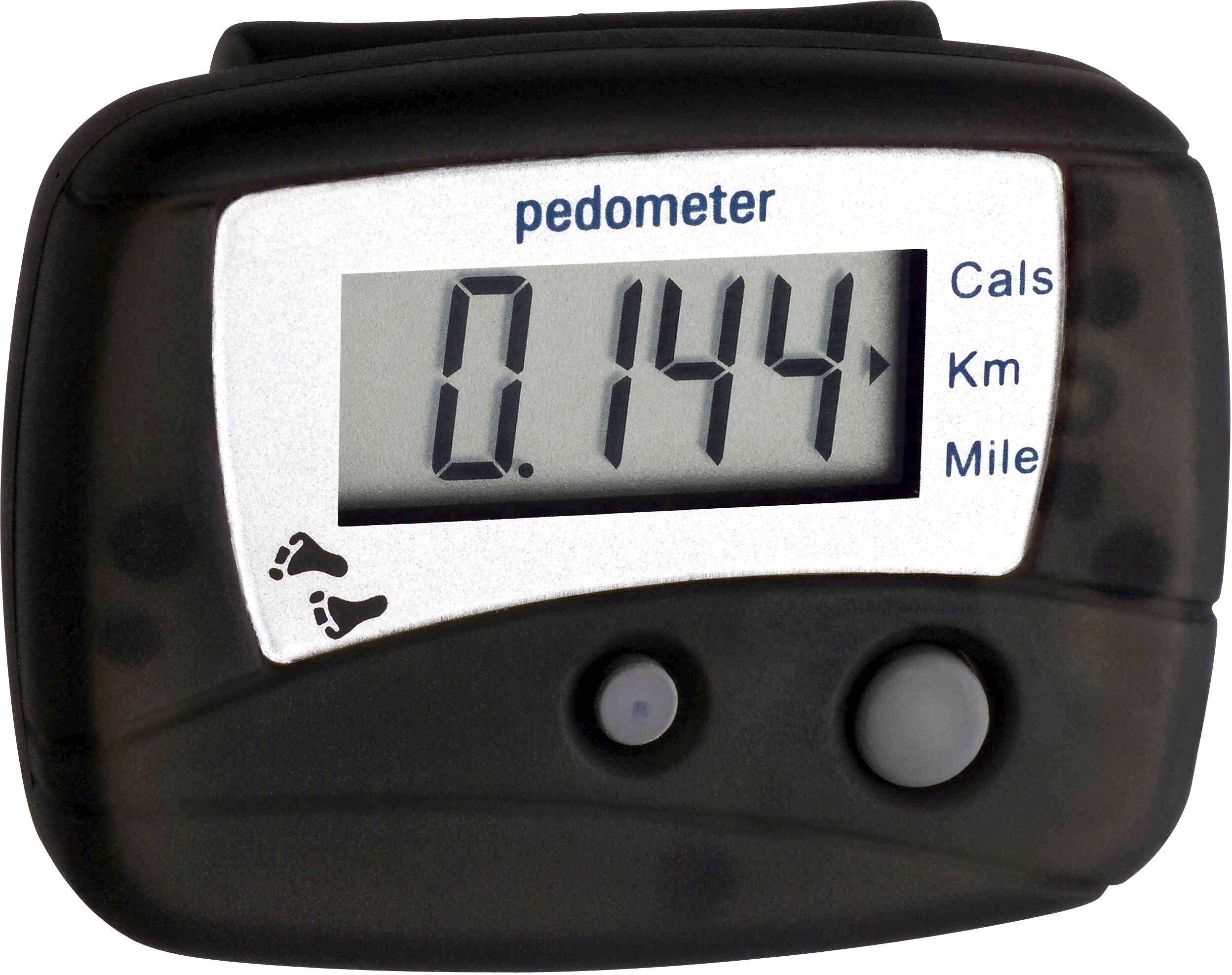 TFA Dostmann HiTrax Walk Pedometer Black