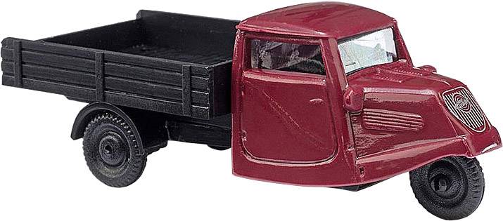 Busch 89103 H0 HGV Tempo Three-wheeler bordeaux