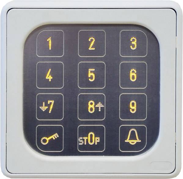Kaiser Nienhaus 100630 Stainless steel keypad Surface-mount