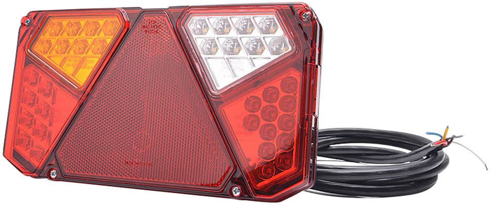 SecoRüt Trailer tail light Open cable ends Turn signal, Brake light, Tail light, Reflector , Rear fog lamp, Reversing lamps left