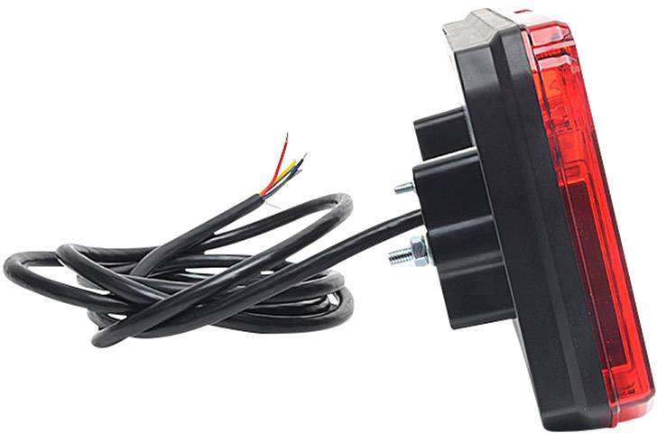 SecoRüt Trailer tail light Open cable ends Turn signal, Brake light, Tail light, Reflector , Rear fog lamp, Reversing lamps left